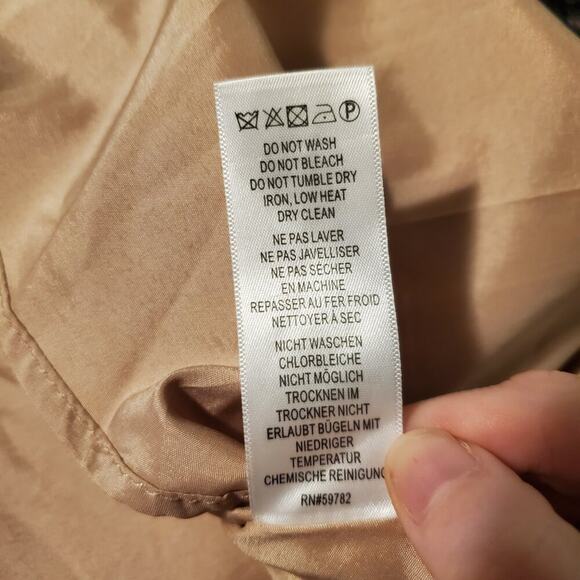 ADRIANNA PAPELL BLACK NUDE SLEVELESS GUIPURE MERMAID GOWN SIZE US 8 - Picture 5 of 14